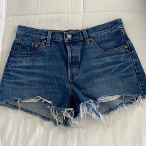 Brand new 501 Levi’s jean shorts